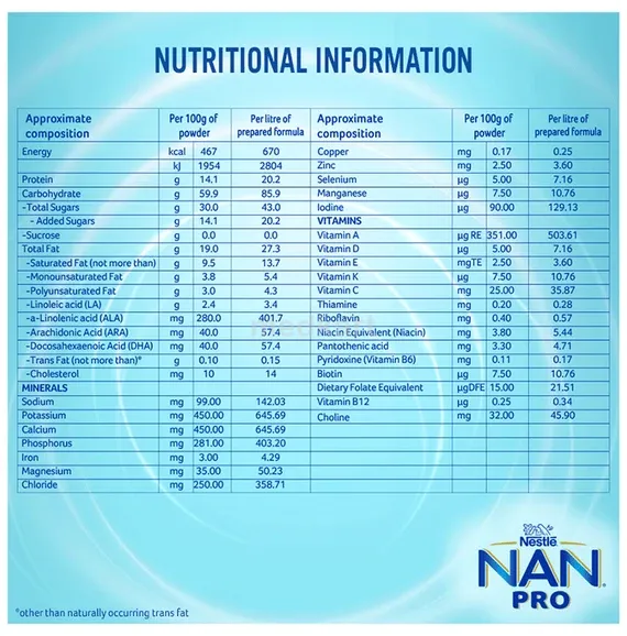 nan pro stage 3 follow-up formula powder 400 gm